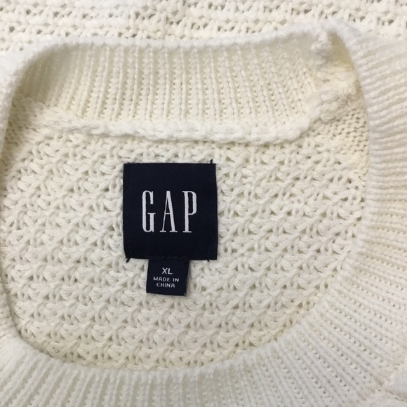 GAP Marshmallow Textured Sweater Size XL NWOT - Picture 5 of 12